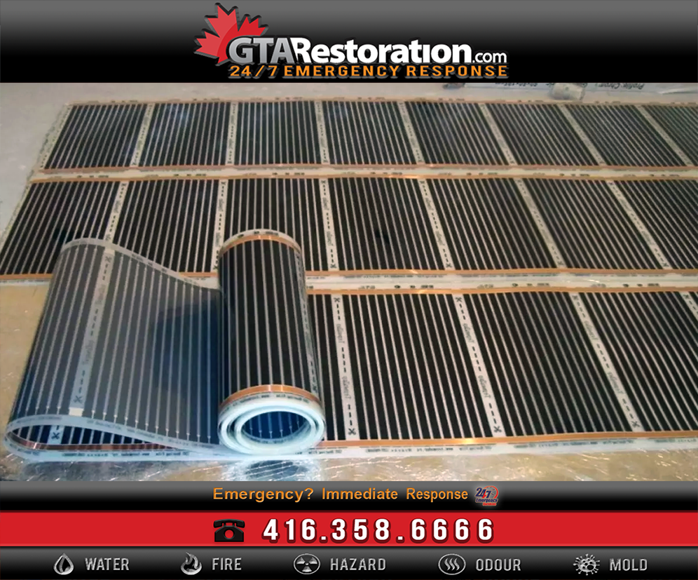 Radiant Floor Heating System Will Prevent Mold