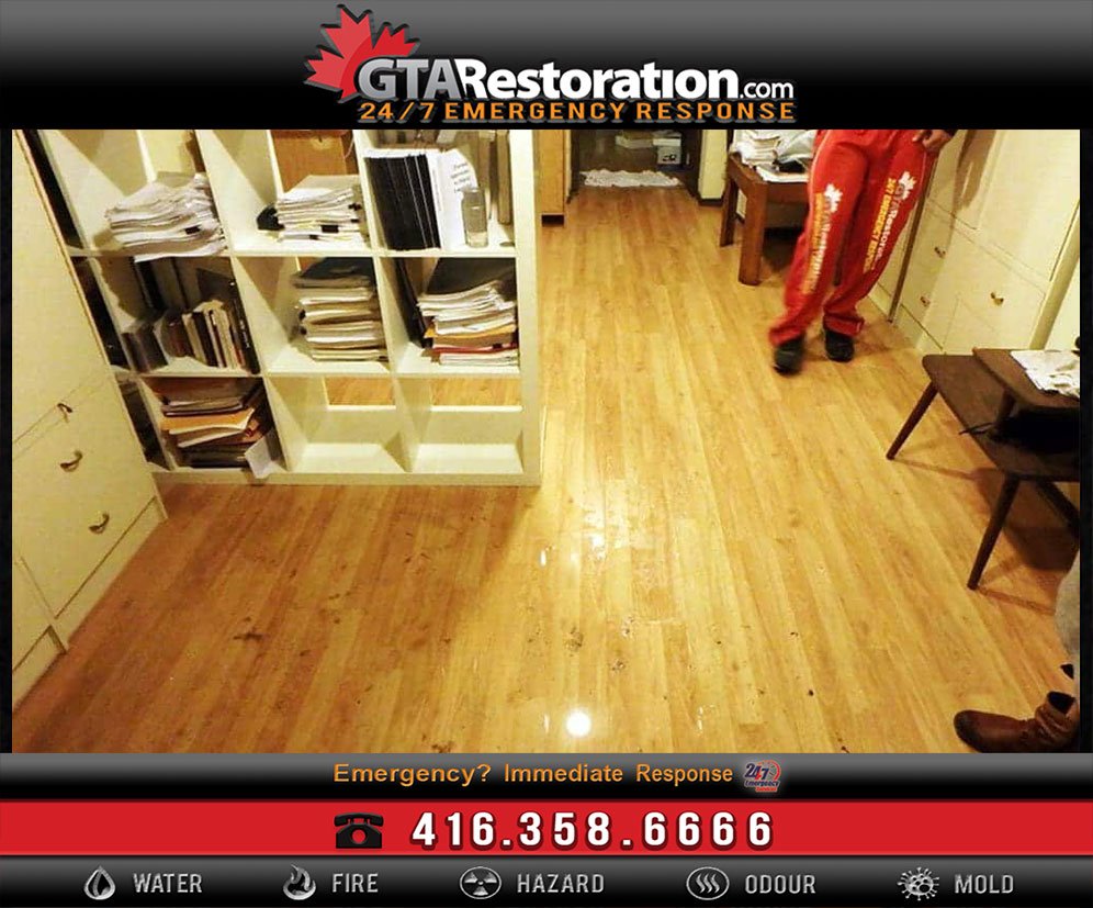 How fast should you deal with water damage?